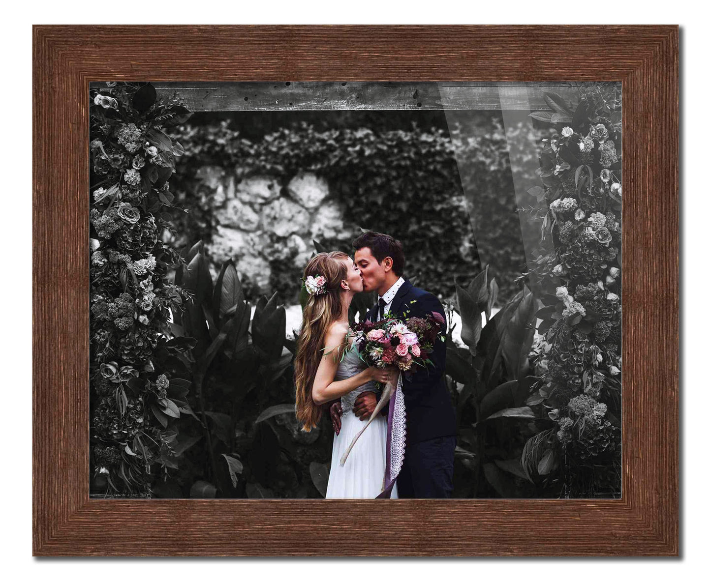 Brown Movie Poster Frame (Style 3) - close up