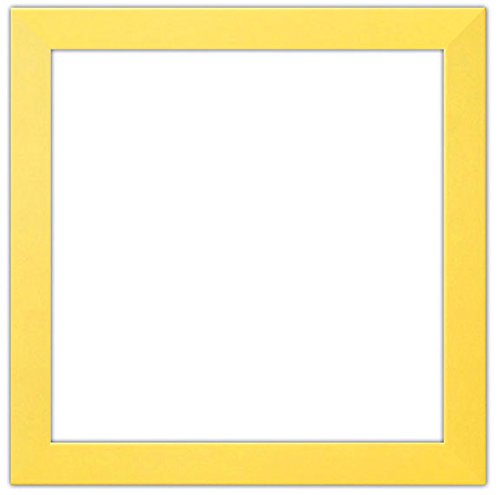 Yellow Matted Instagram Collage Photo Frame - detail view