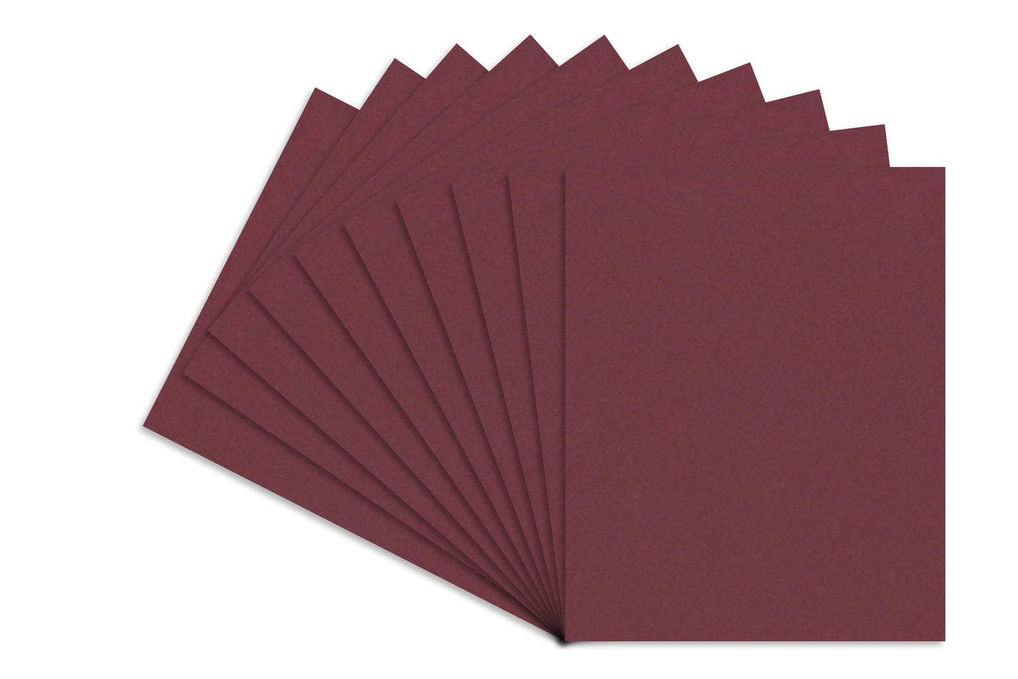 Country Art House 11x14 Precut Picture Frame Mats, White Core Bevel Cut, Acid Free 4-Ply Mat Board Fits 8x10 Photos, Professional Photo Mat Inserts for Frames & Gallery Wall, Maroon, Pack of 10
