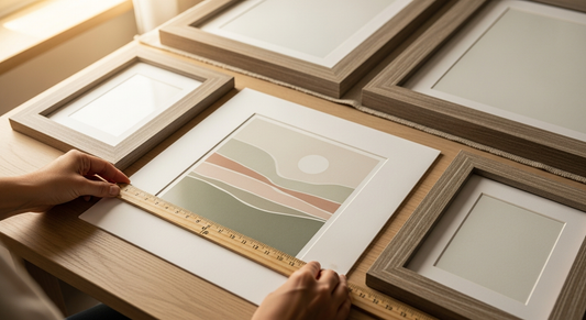 How to pick the right frame size | Country Art House framing tips
