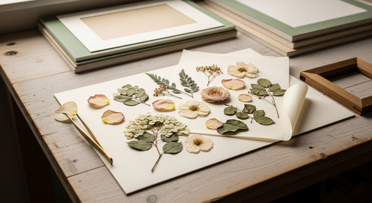 How to press and frame a wedding bouquet | Country Art House framing tips