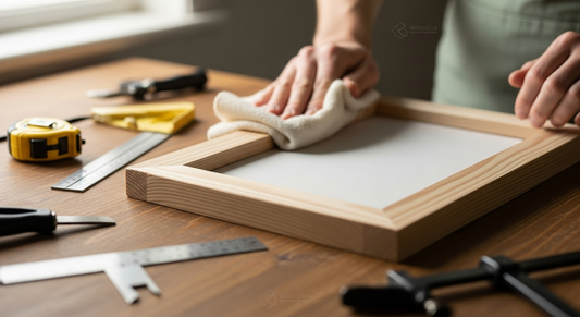 How to care for wood picture frames | Country Art House framing tips