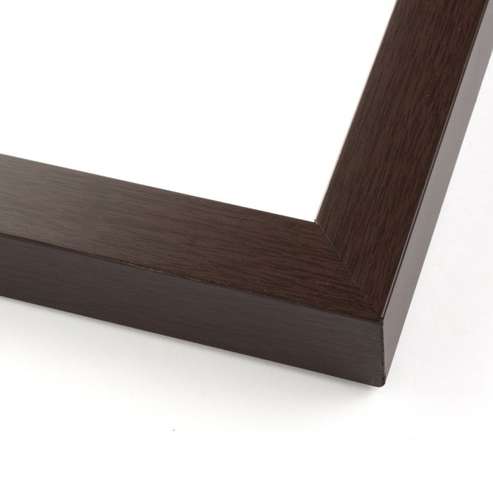 Shadow Box Gallery Wood Frames - Brown DEEP Shadowbox Frame with a Display Depth of 3/4" - Shadowbox Frame includes Shatter Proof UV Acrylic Front, Acid Free Interior, and Hanging Hardware