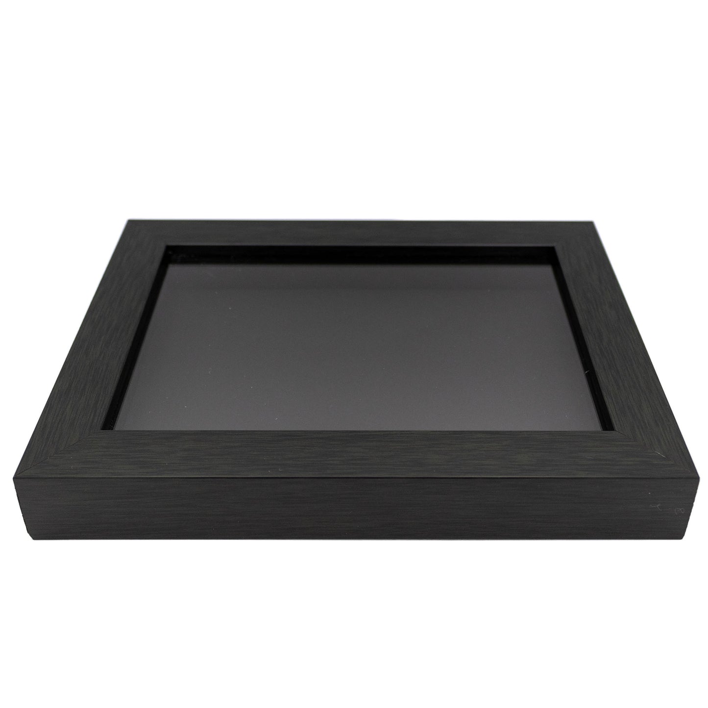 Charcoal Wood Shadow Box Display Magazine Frame
