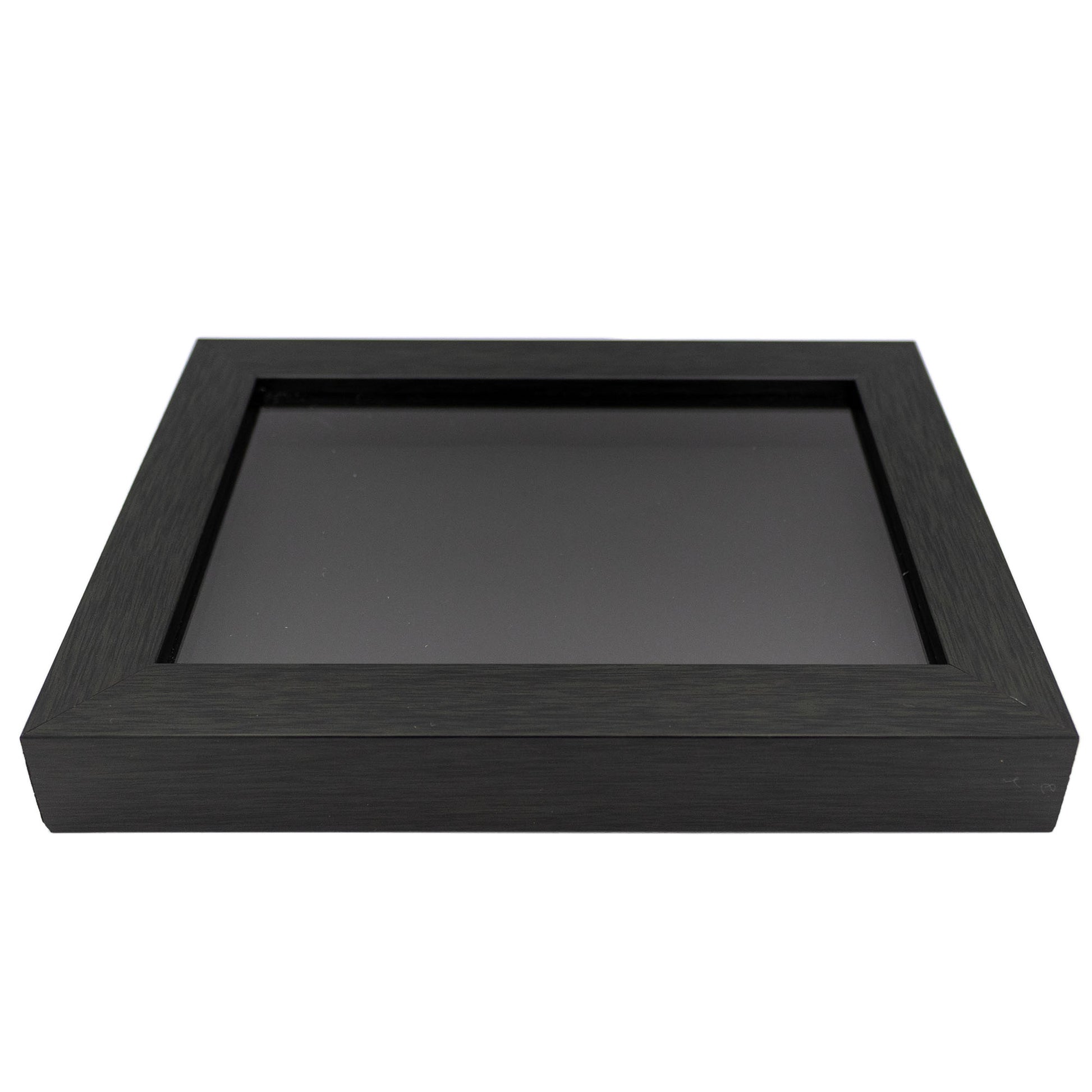 Charcoal Small Shadow Box Picture Wooden Collage Frame
