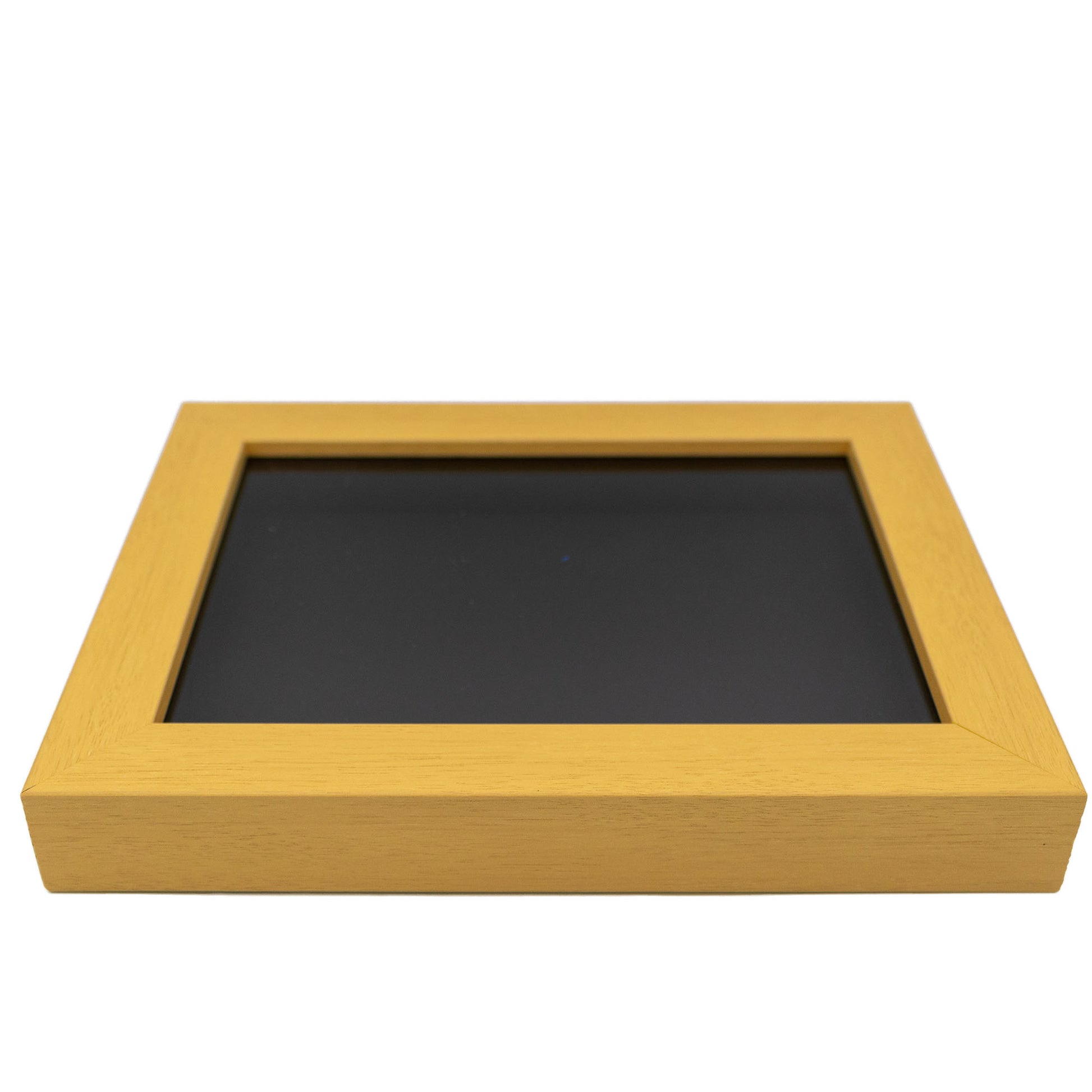 Natural Wood Shadow Box Display Magazine Frame