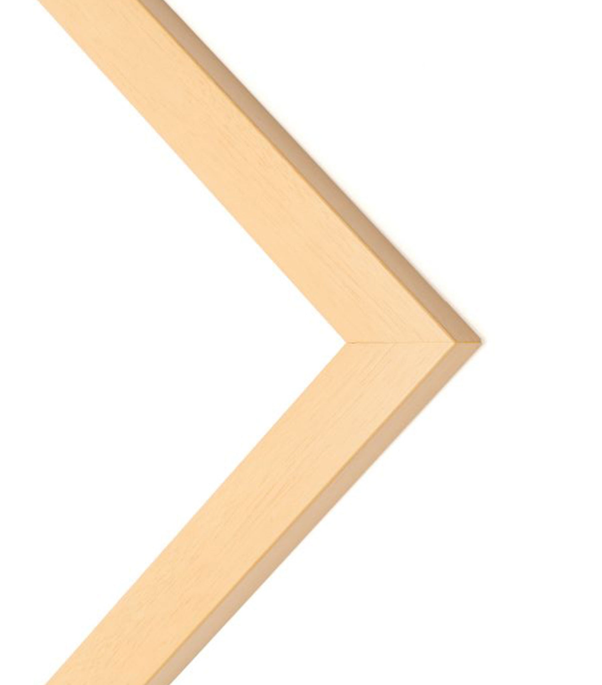 Flat Oak Cork Board Frame