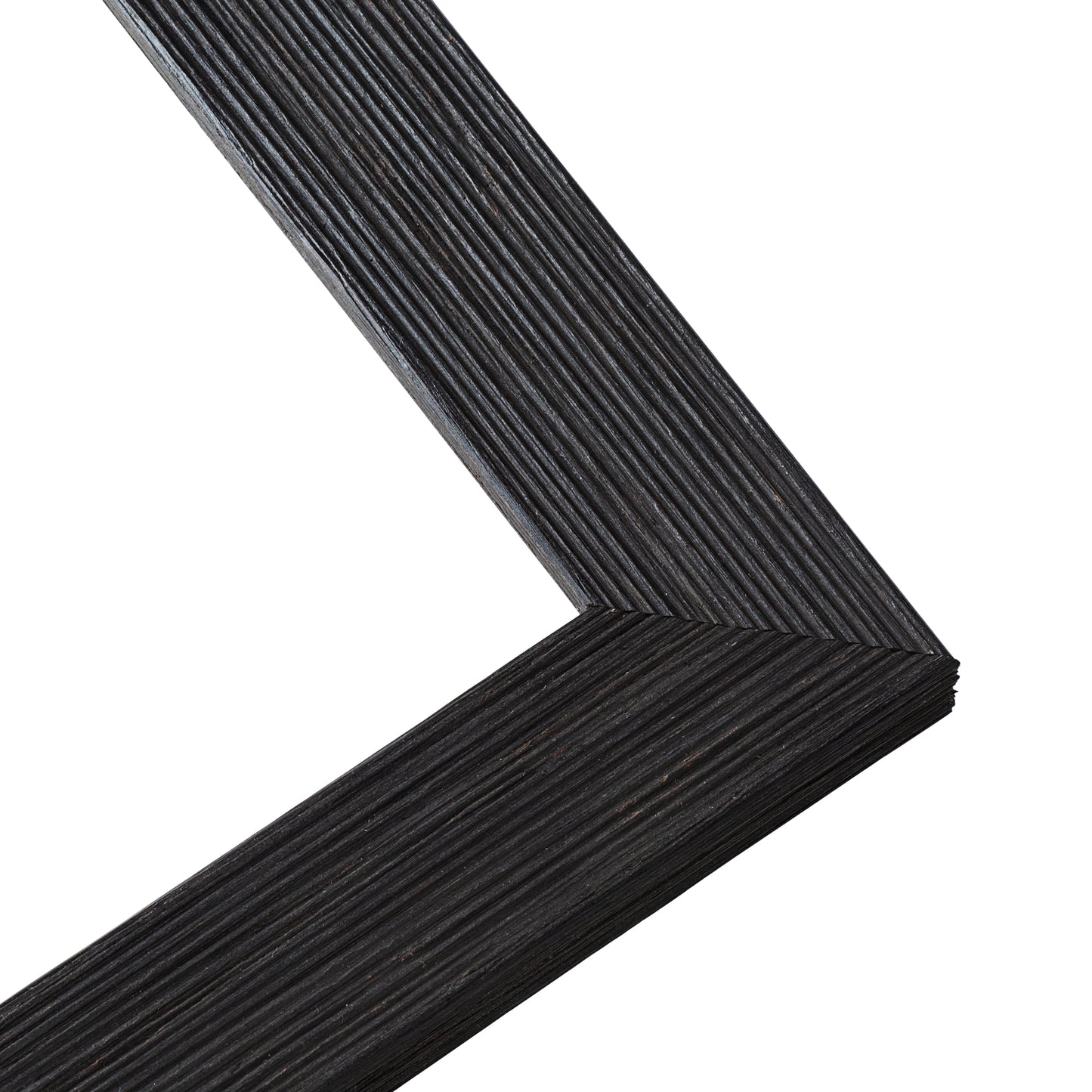 Black Movie Poster Frame (Style 1) - angle view