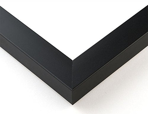 Black Collage Frame - back and hardware