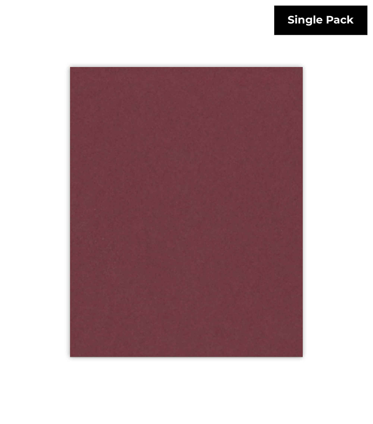 Maroon 16x20 Uncut Mat Board