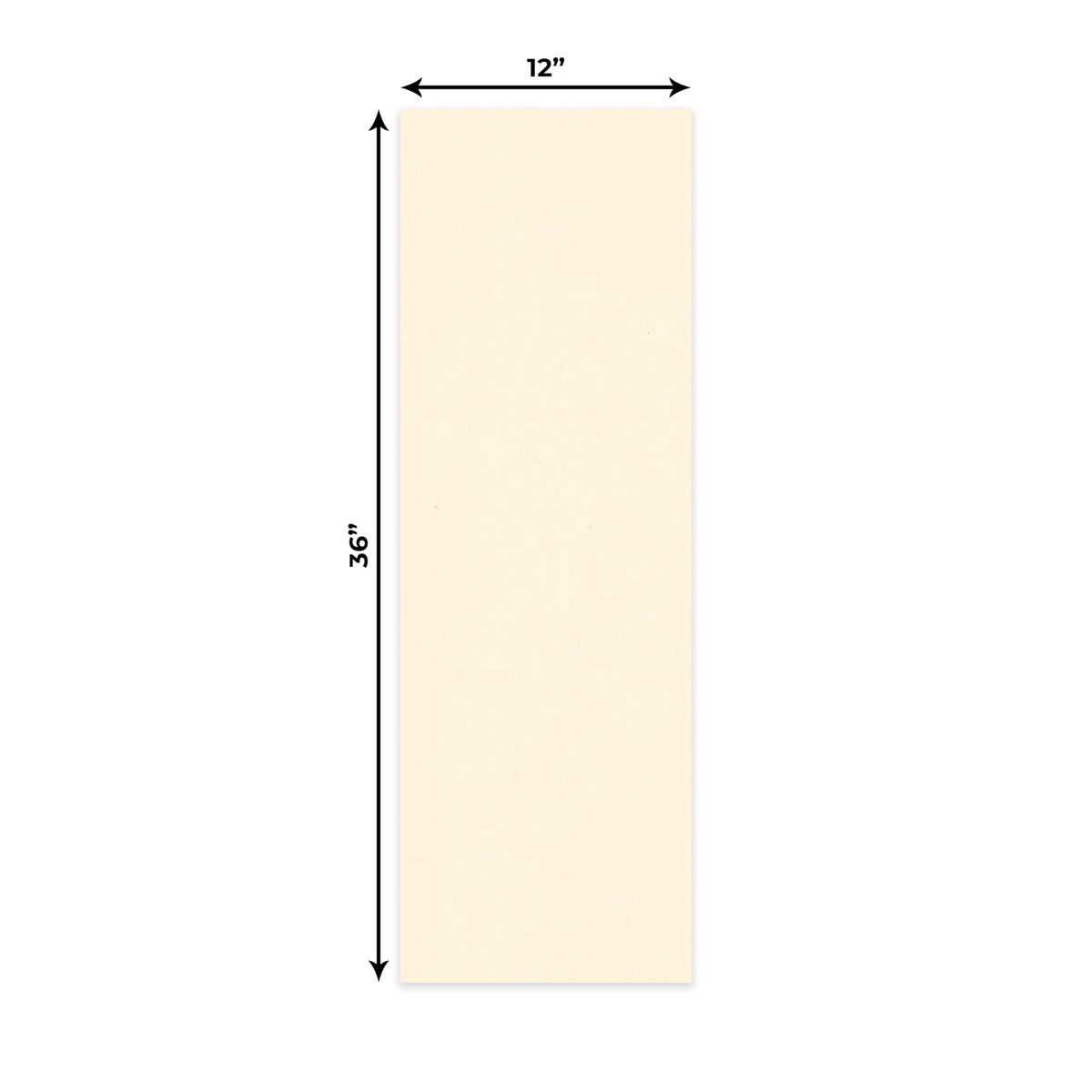 Bamboo Beige 12x36 Uncut Mat Board
