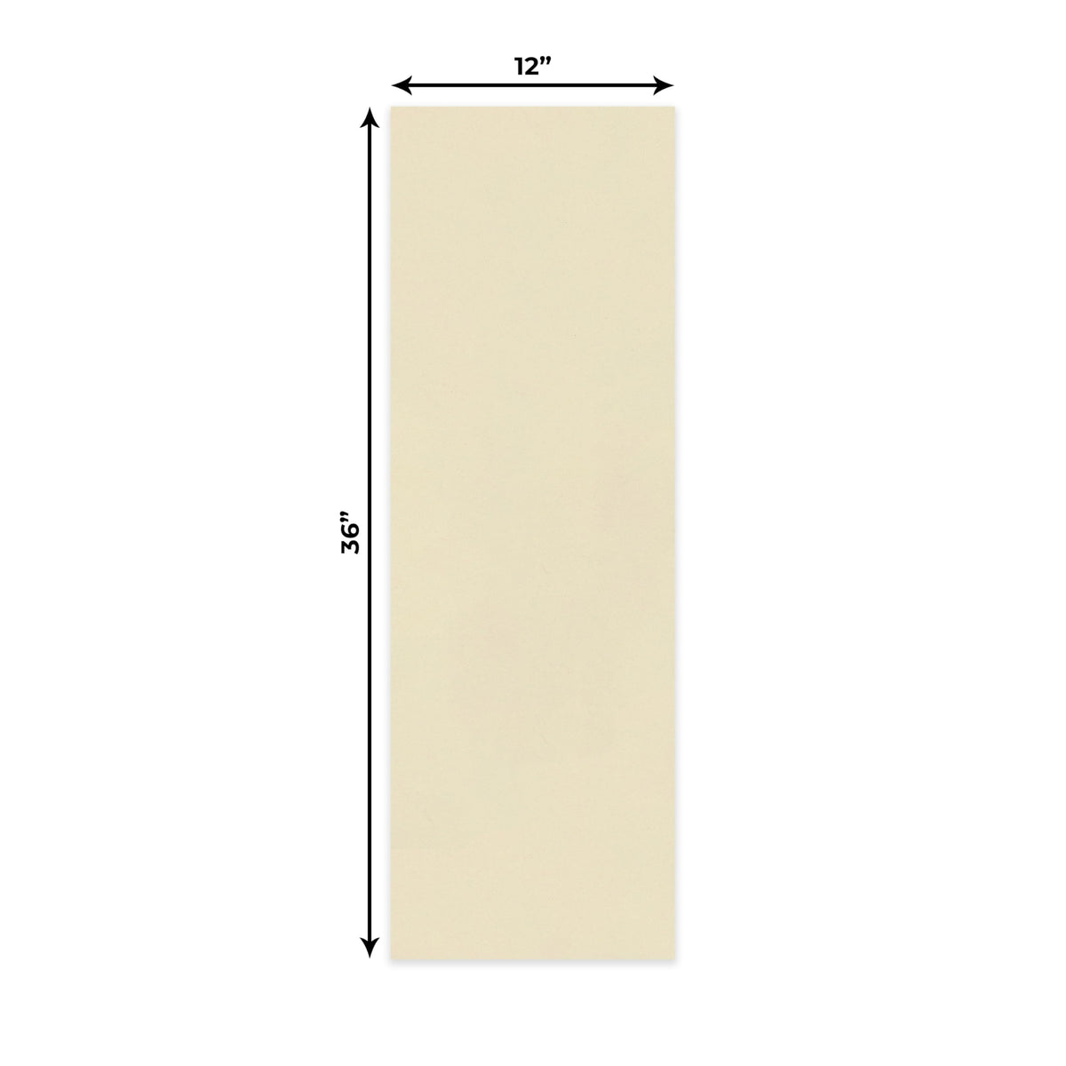 Plume Beige 12x36 Uncut Mat Board