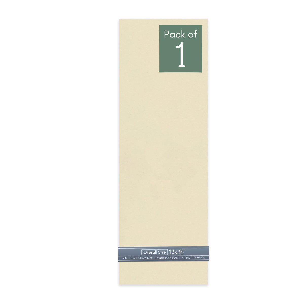 Plume Beige 12x36 Uncut Mat Board
