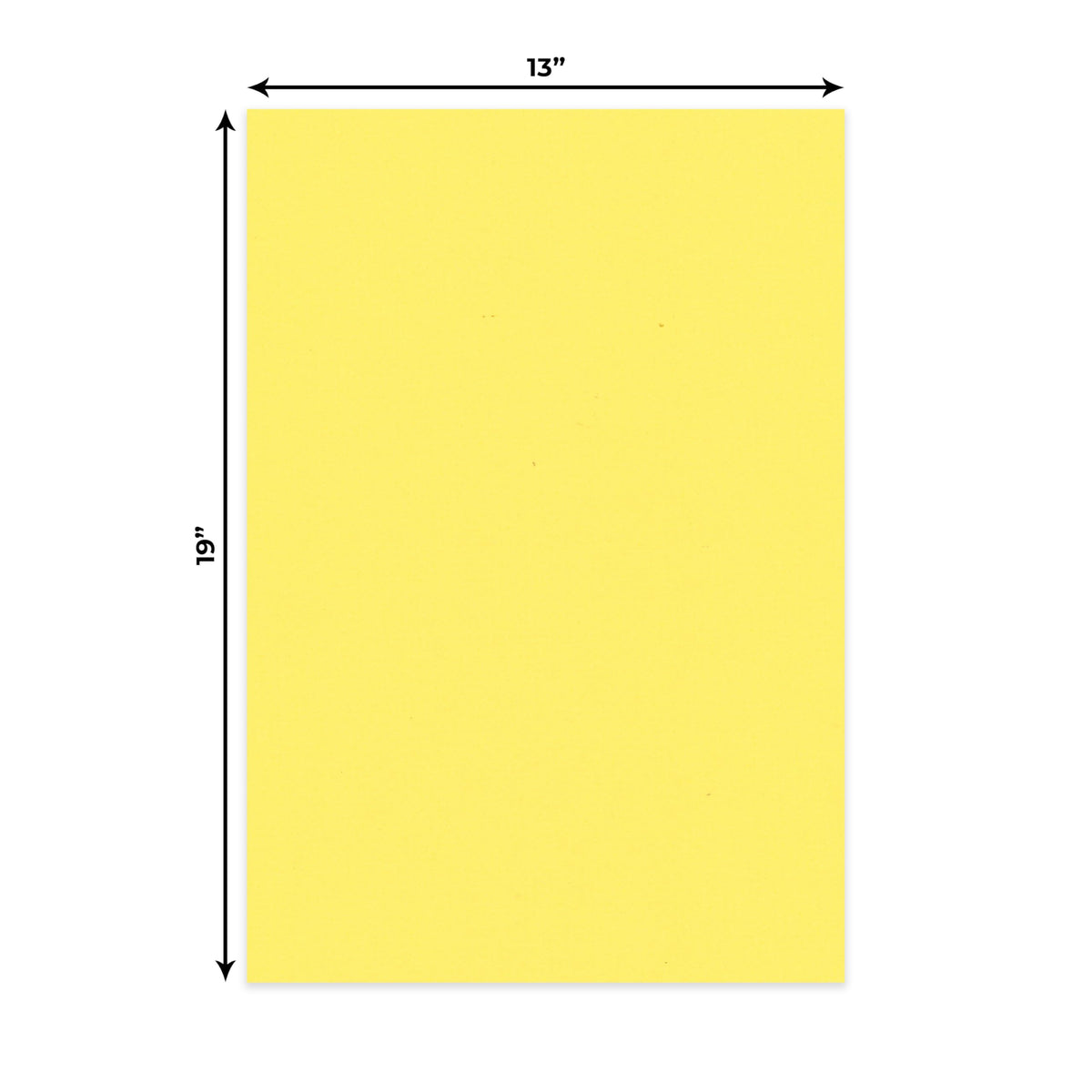 Yellow 13x19 Uncut Mat Board
