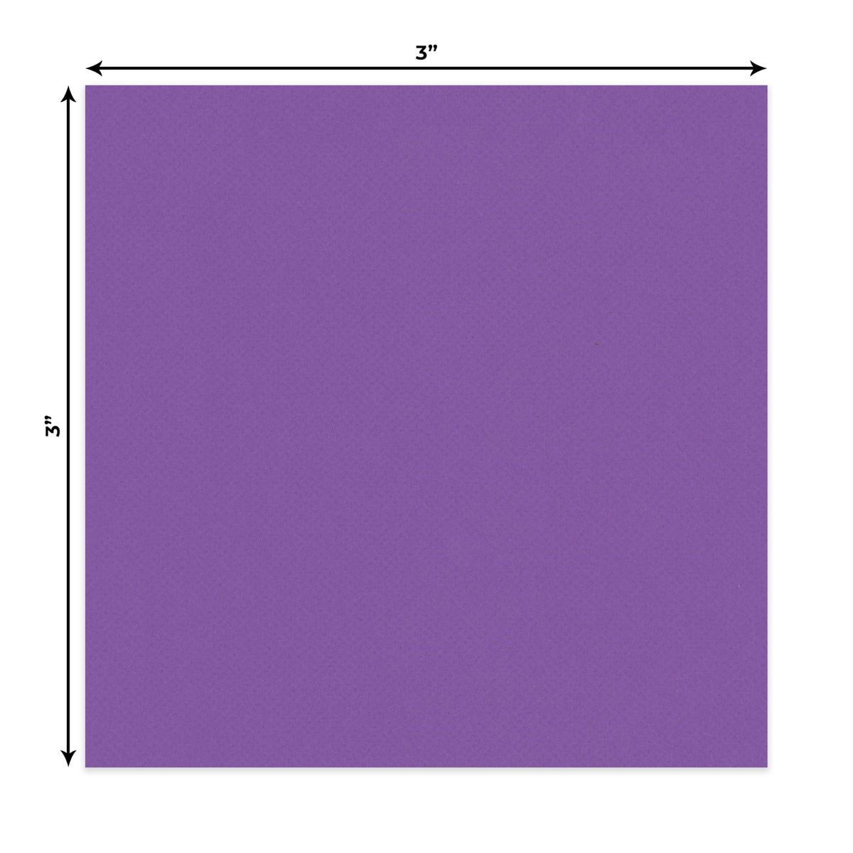 Purple Iris 3x3 Uncut Mat Board, 10 Pack