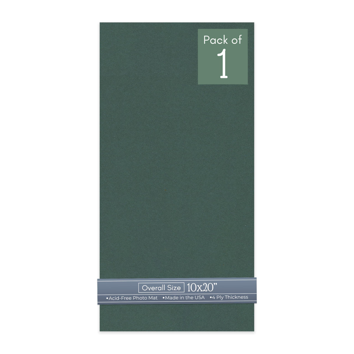Spruce Green 10x20 Uncut Mat Board
