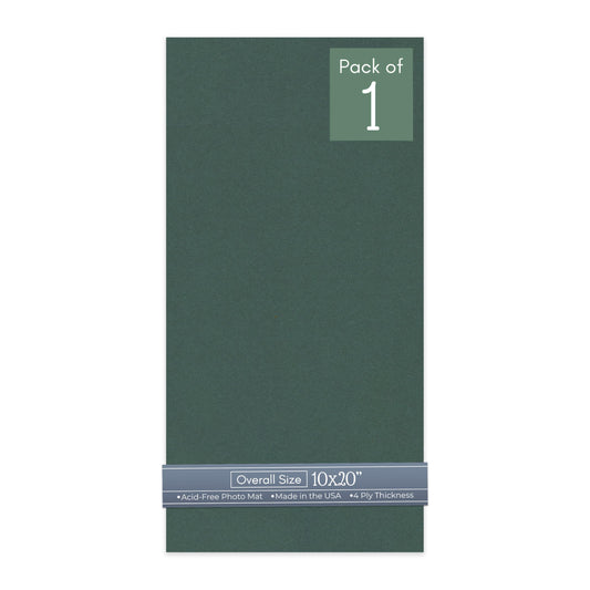 Spruce Green 10x20 Uncut Mat Board