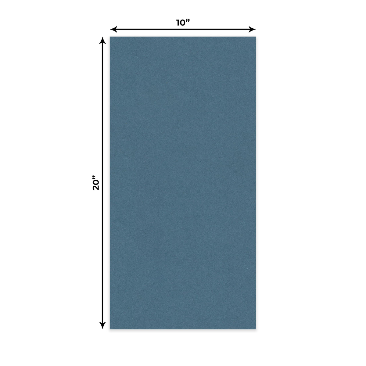 Steel Blue 10x20 Uncut Mat Board