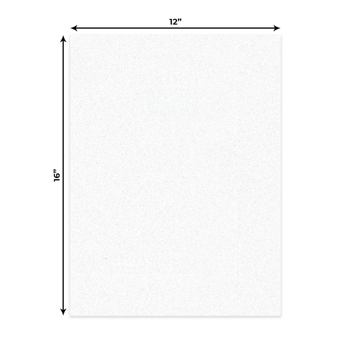 Oyster Shell White 12x16 Uncut Mat Board