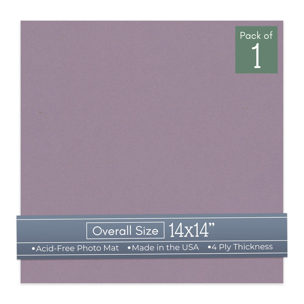 Grape Purple 14x14 Uncut Mat Board
