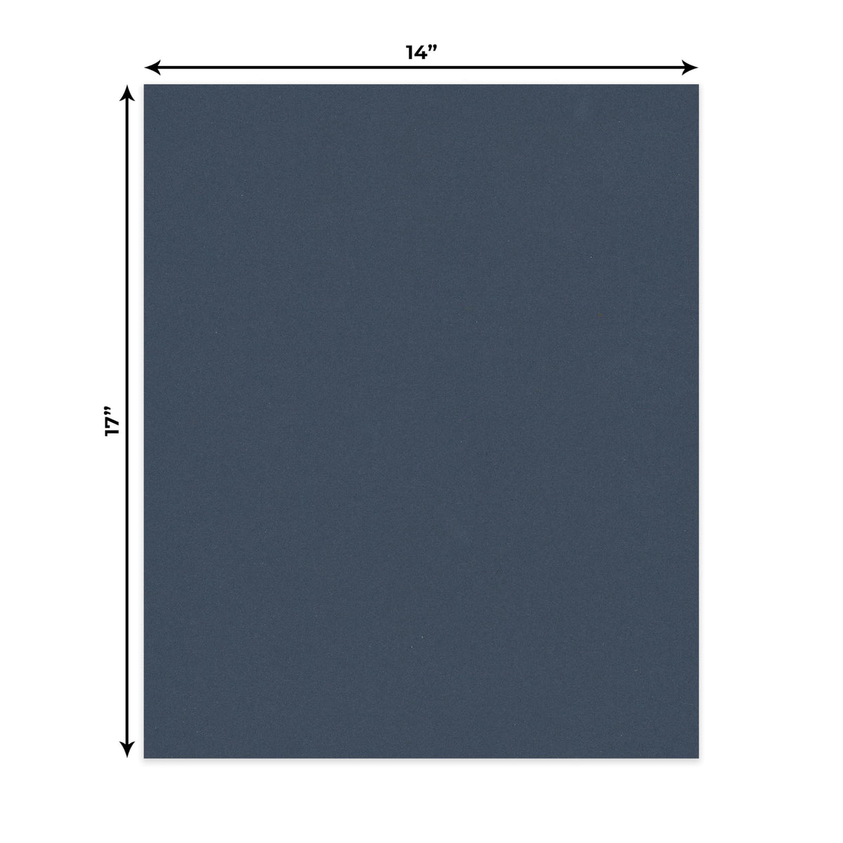 Navy Blue 14x17 Uncut Mat Board