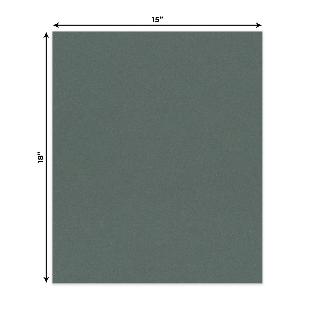 Granite Gray 15x18 Uncut Mat Board