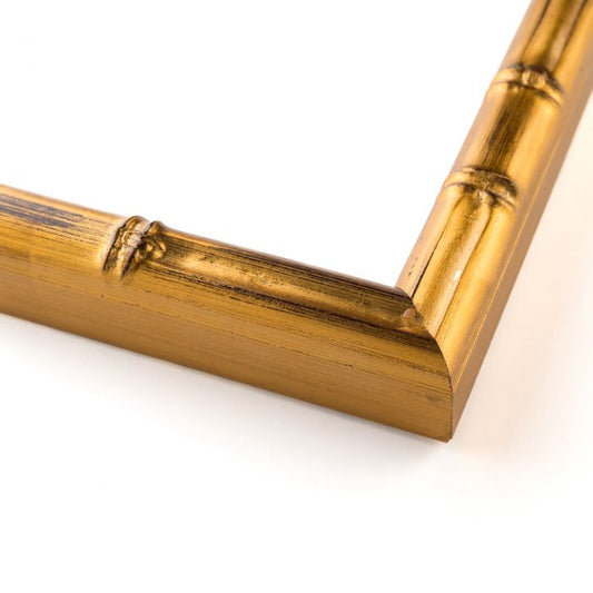 Frame Gold Bamboo Solid Wood Picture Frame