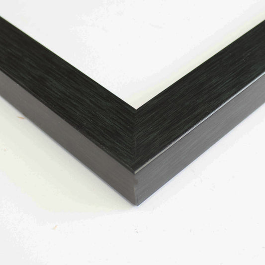 Flat Charcoal Grey Chalkboard Frame
