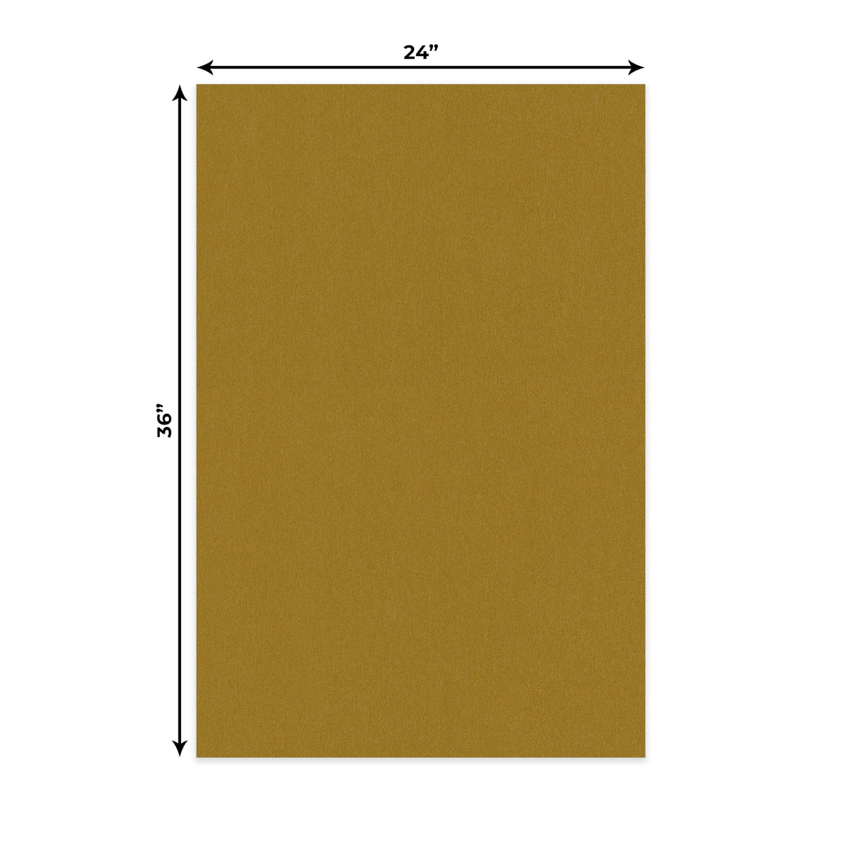 Metallic Gold 24x36 Uncut Mat Board