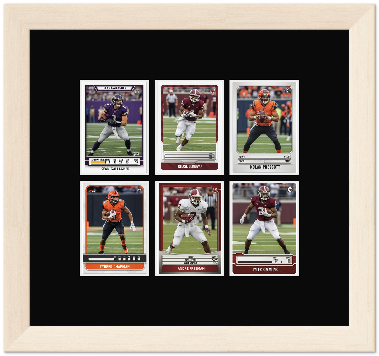 Trading Card Graded Card Frame (Style 1) - corner and profile view