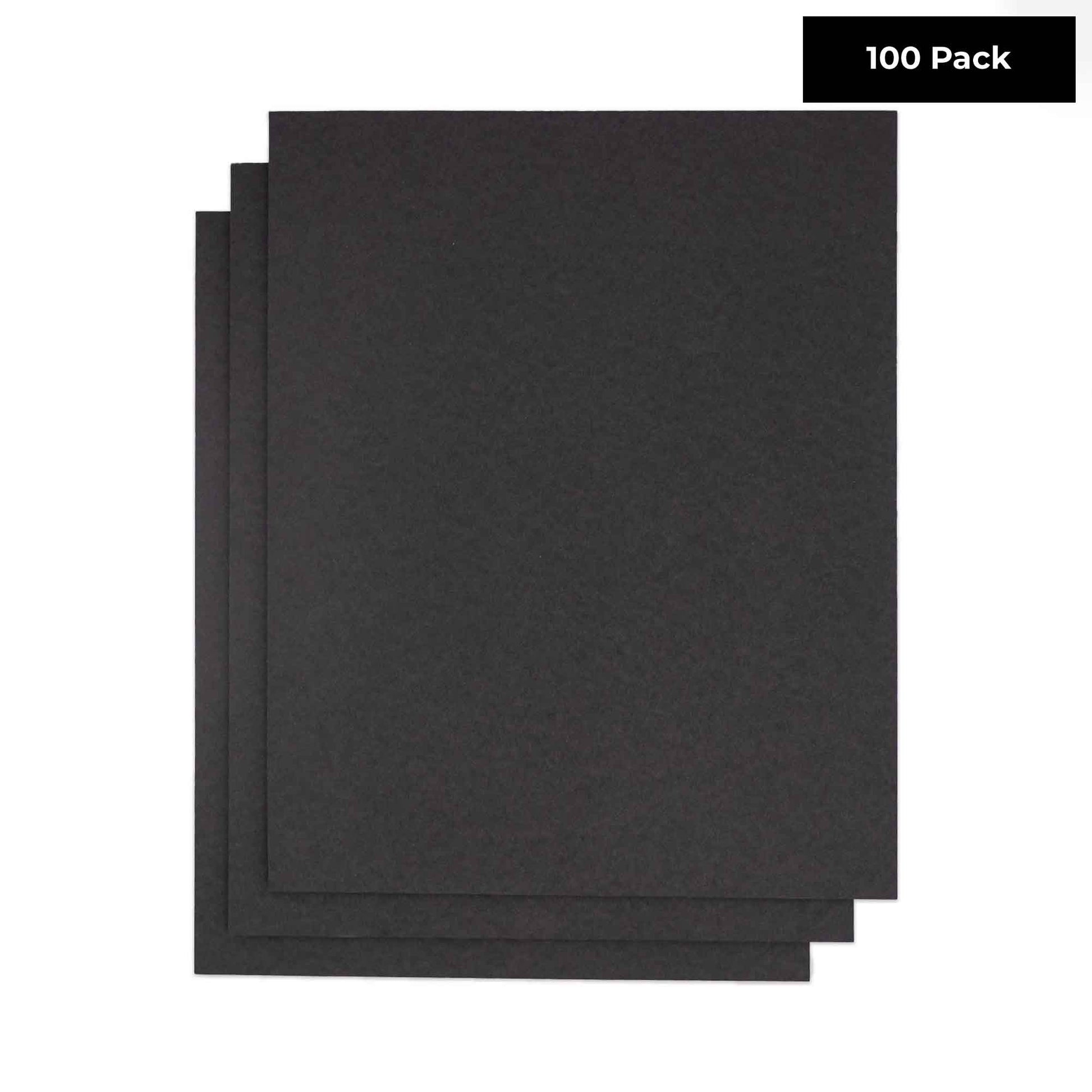 Black Foamboards Acid-Free 3/16" Black Foam Core for Framing, Presentations, Crafts & More 10 Pack of Foam Boards - corner and profile view