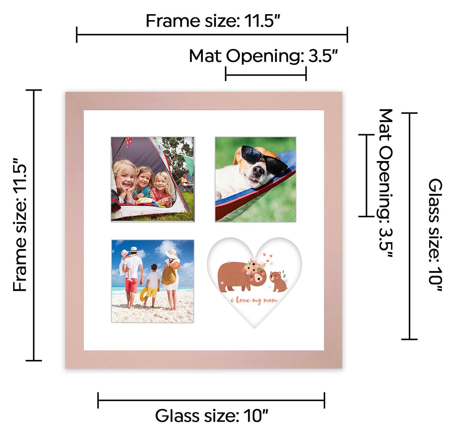 Wood Collage Frame