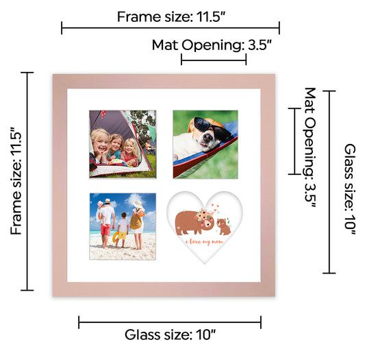 Wood Collage Frame