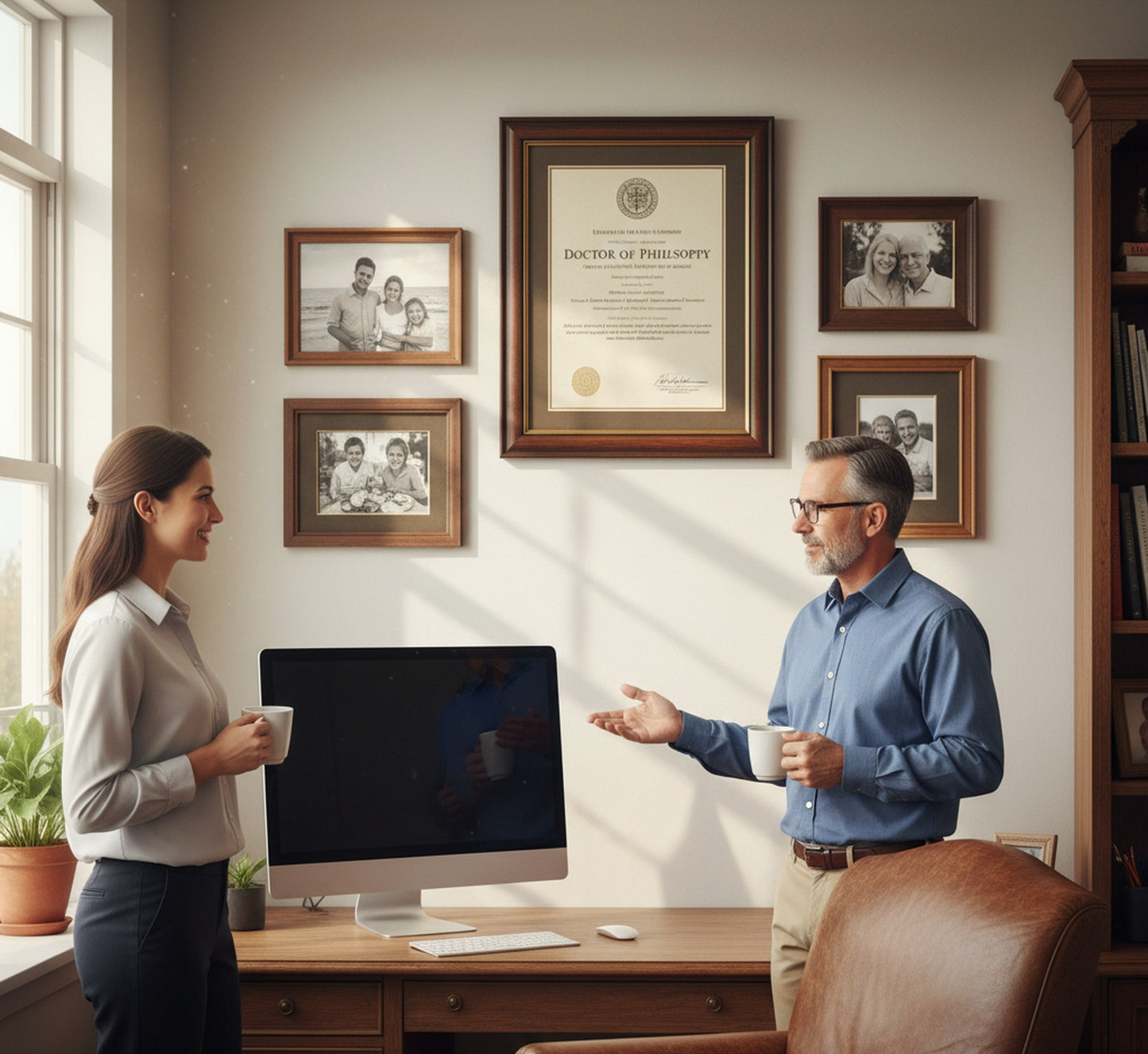 Diploma and Tassel Military Frame (Style 3) - size reference