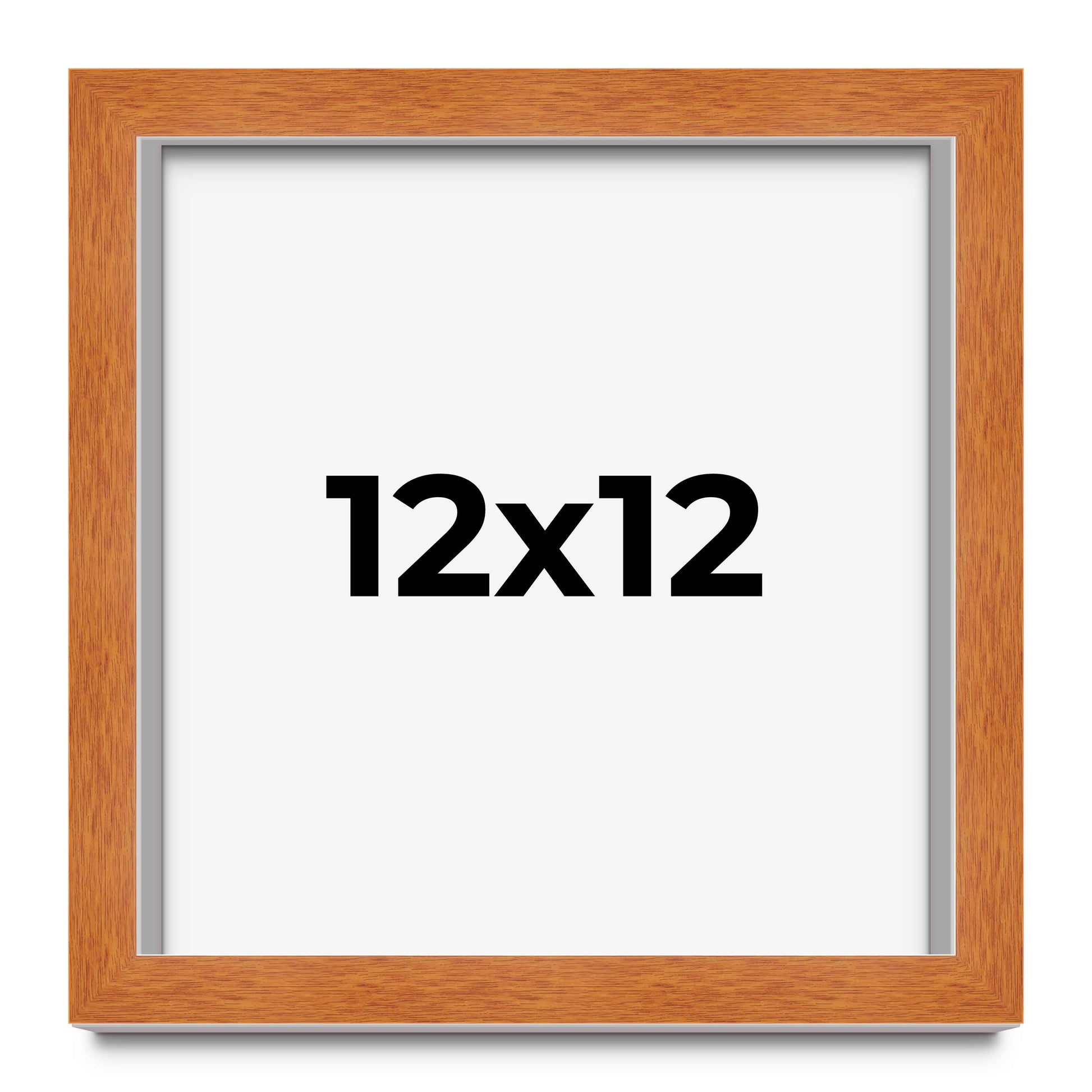 Double Magazine Keepsake Frame with White Mat (Style 1) - corner and profile view