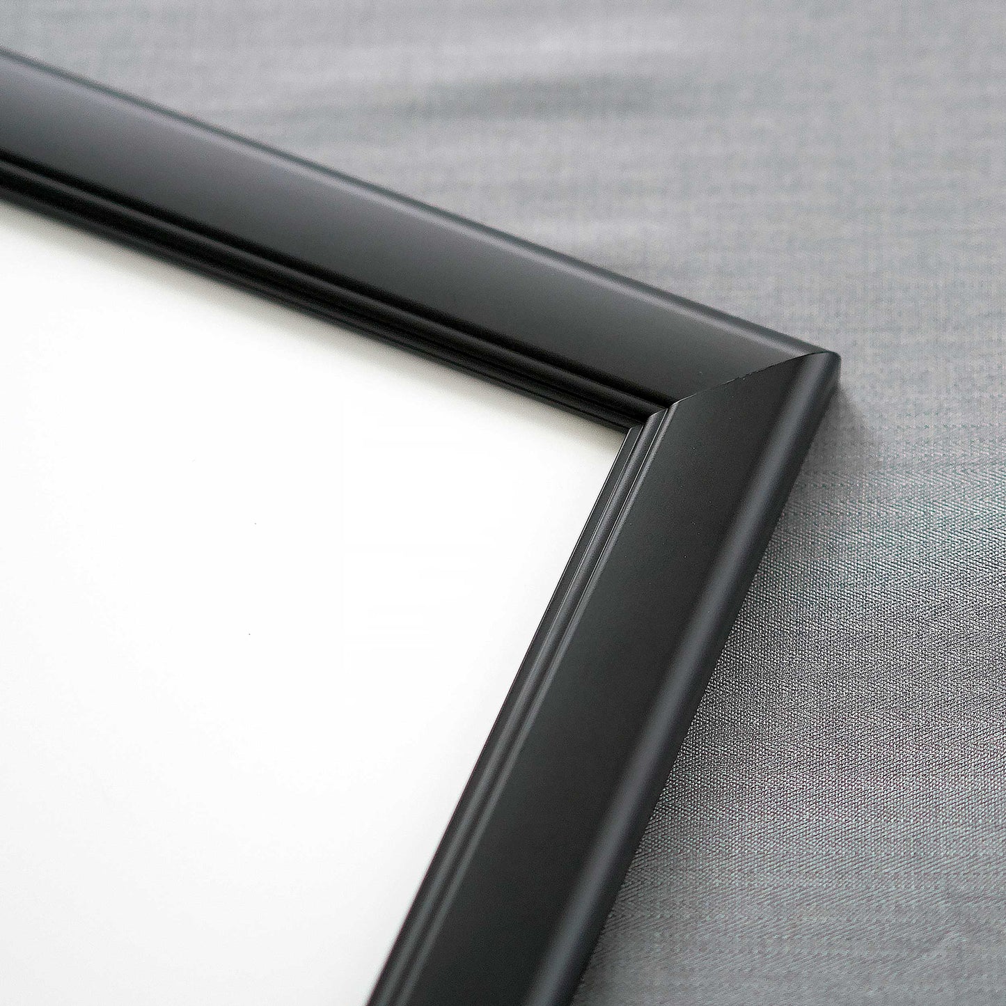 Black Movie Poster Frame (Style 2) - angle view
