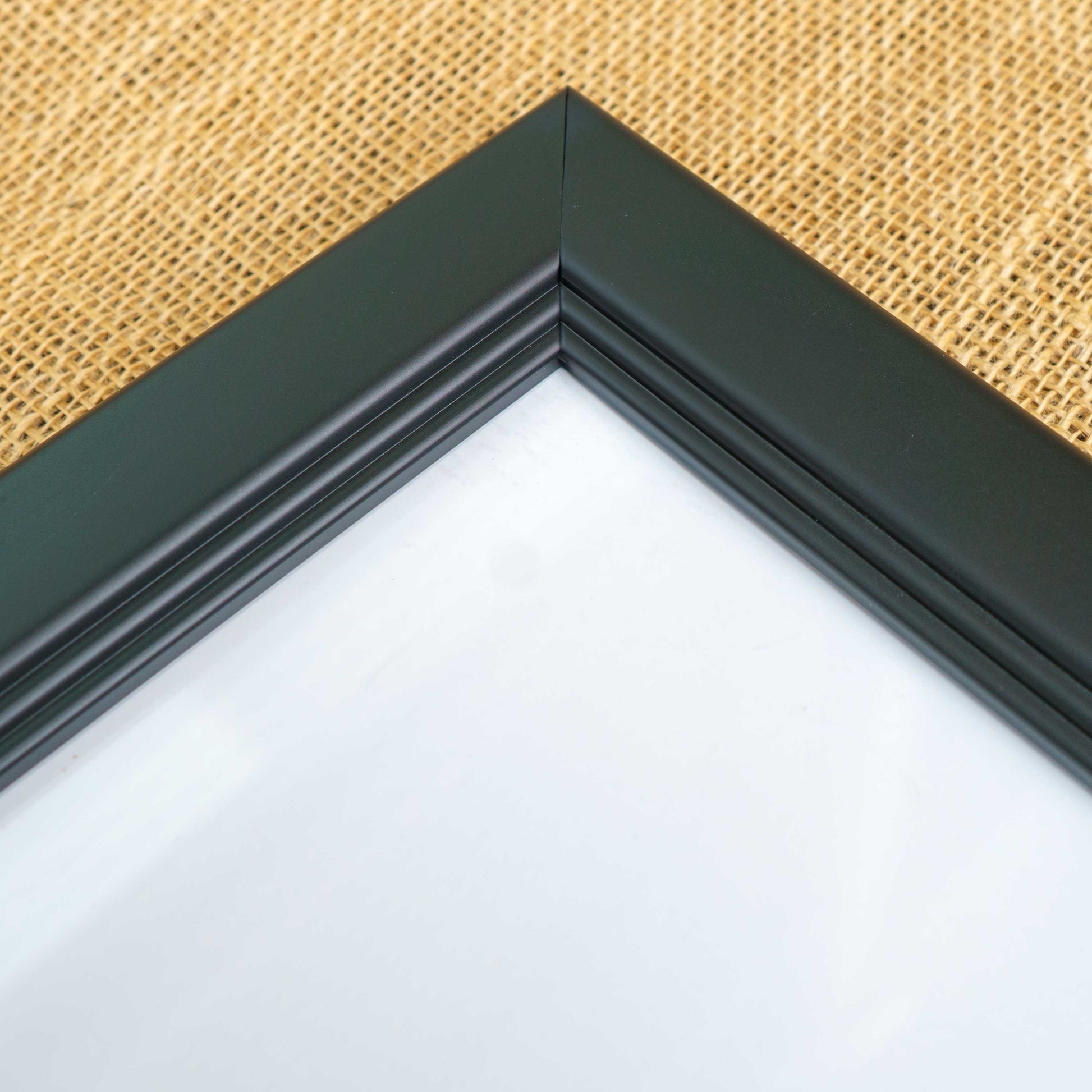 Traditional Black First Dollar Currency Frame - detail view