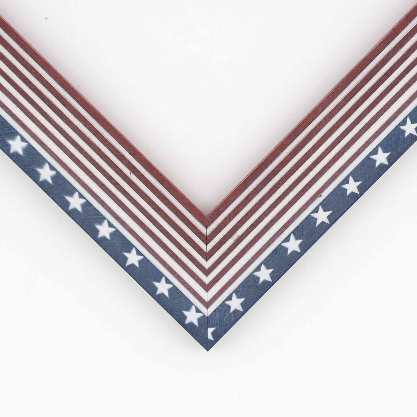 American Flag Cork Board Frame