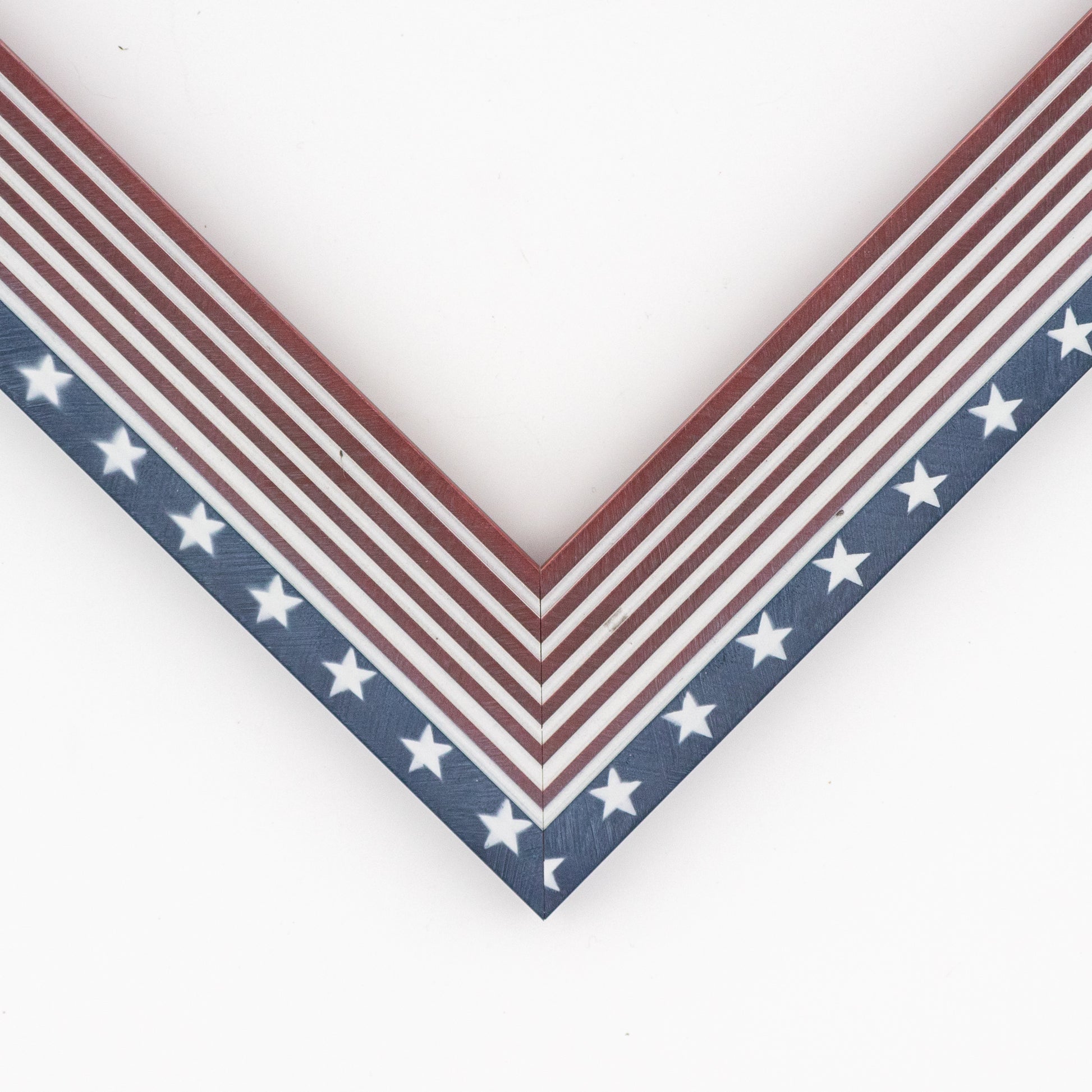 American Flag Cork Board Frame
