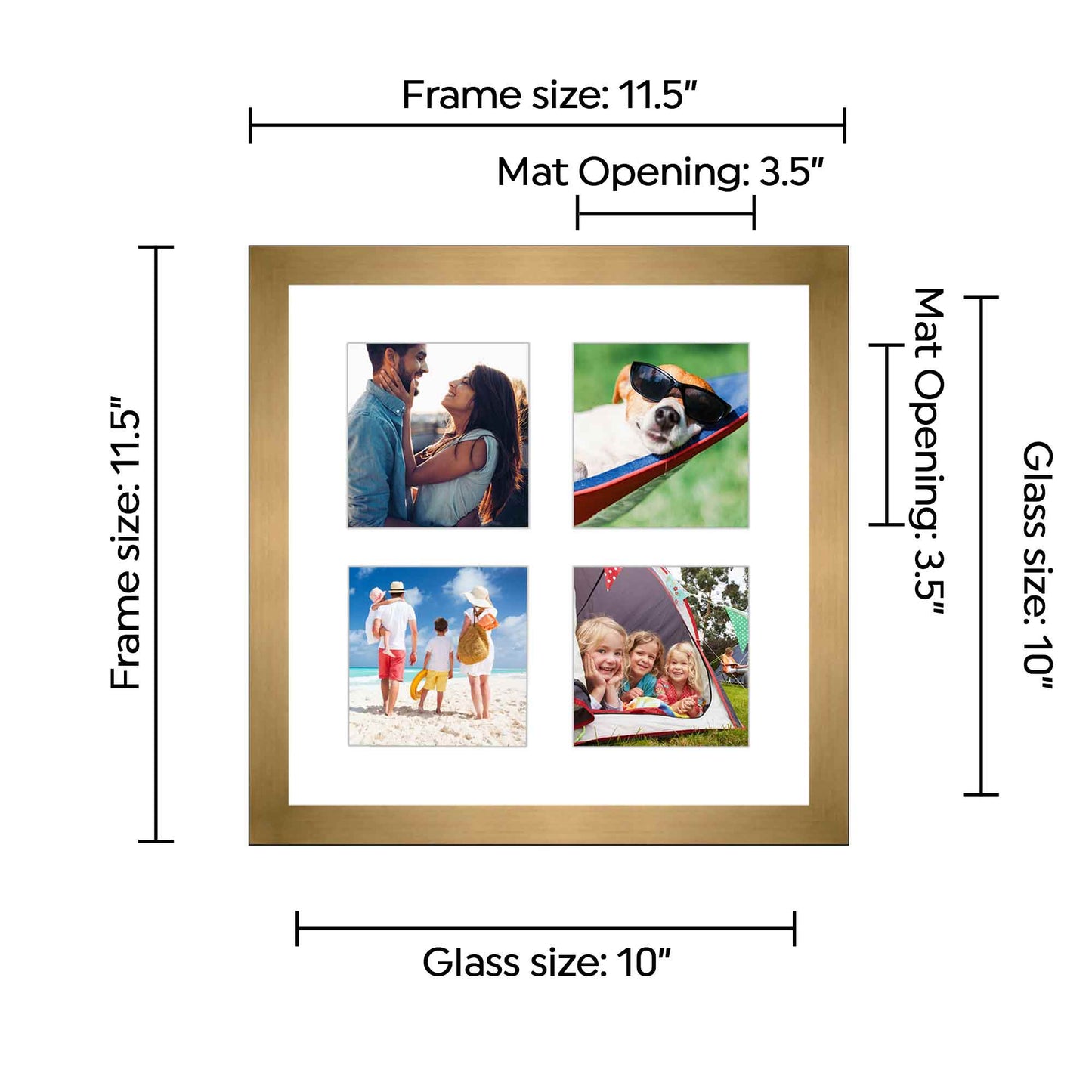Bronze Collage Frame
