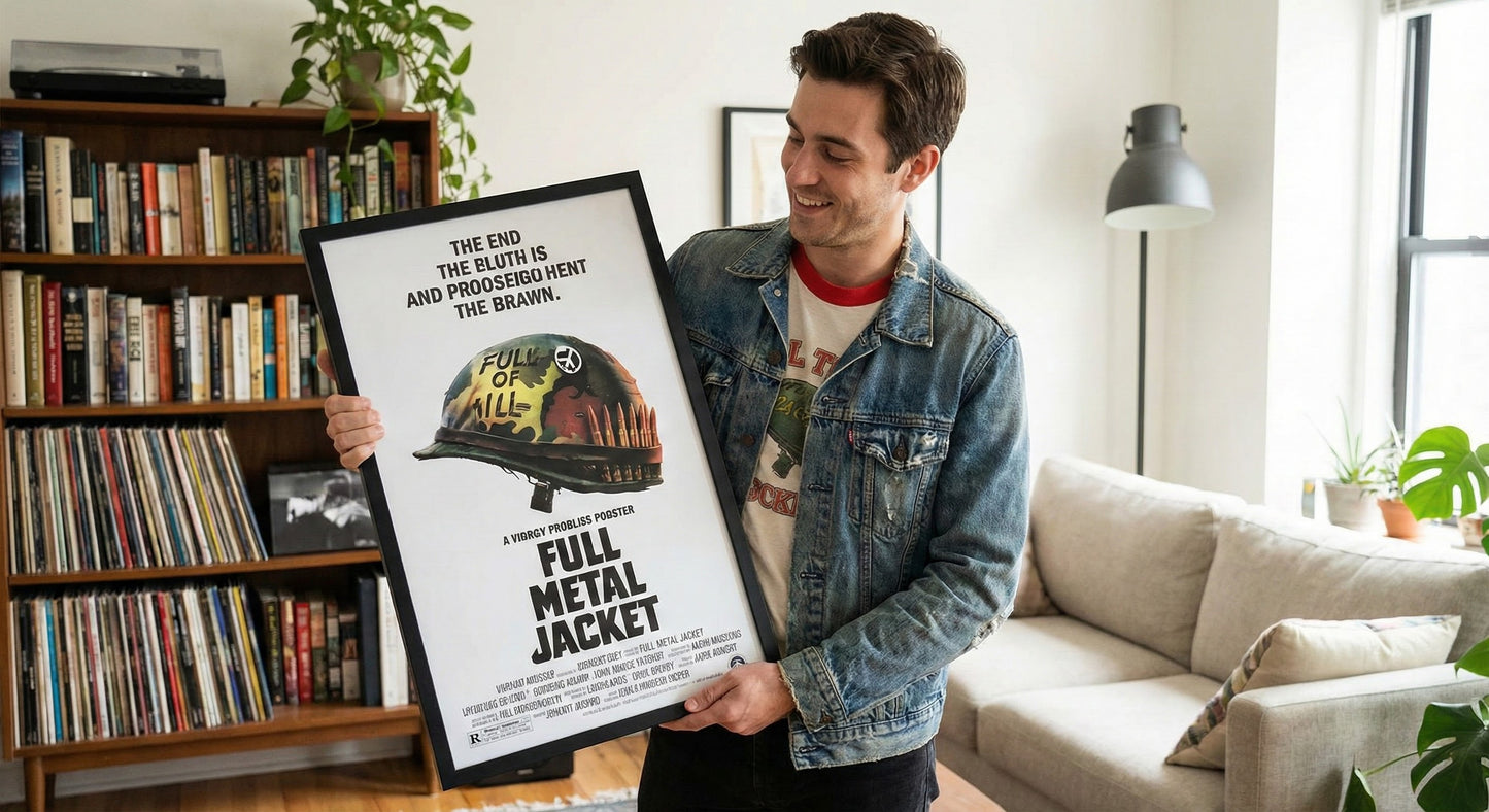 Movie Poster Keepsake Frame (Style 2) - angle view