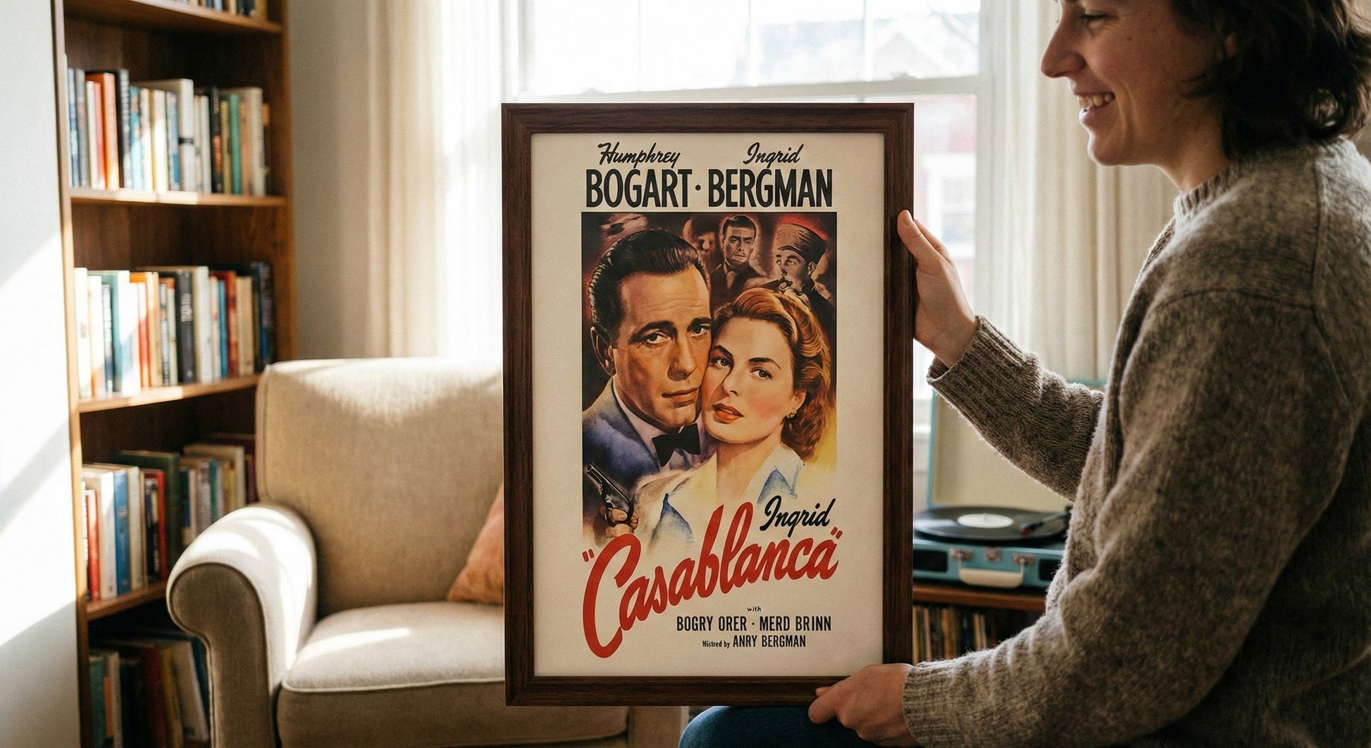 Movie Poster Keepsake Frame (Style 6) - close up