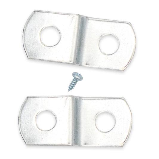 1" Depth Offset Mounting Canvas Z Clips For Picture Framing #6 X 3/8" Pan-Head Screws Included Pack of ON
