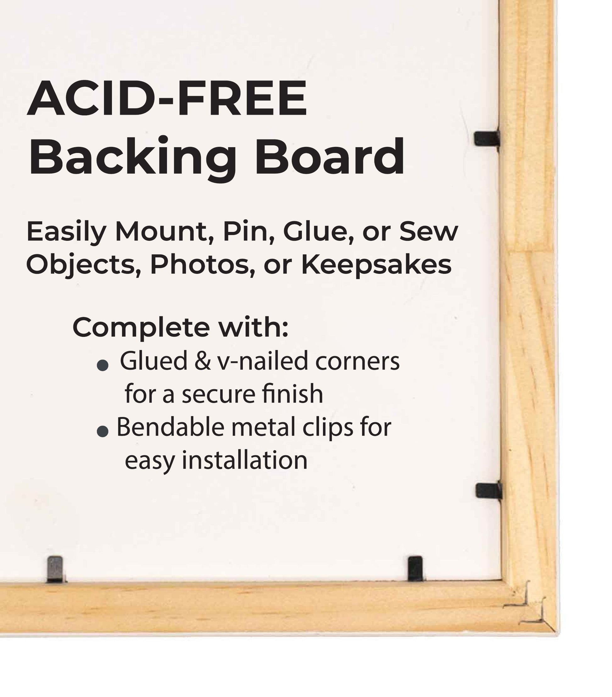 Double Magazine Keepsake Frame with White Mat (Style 2) - angle view