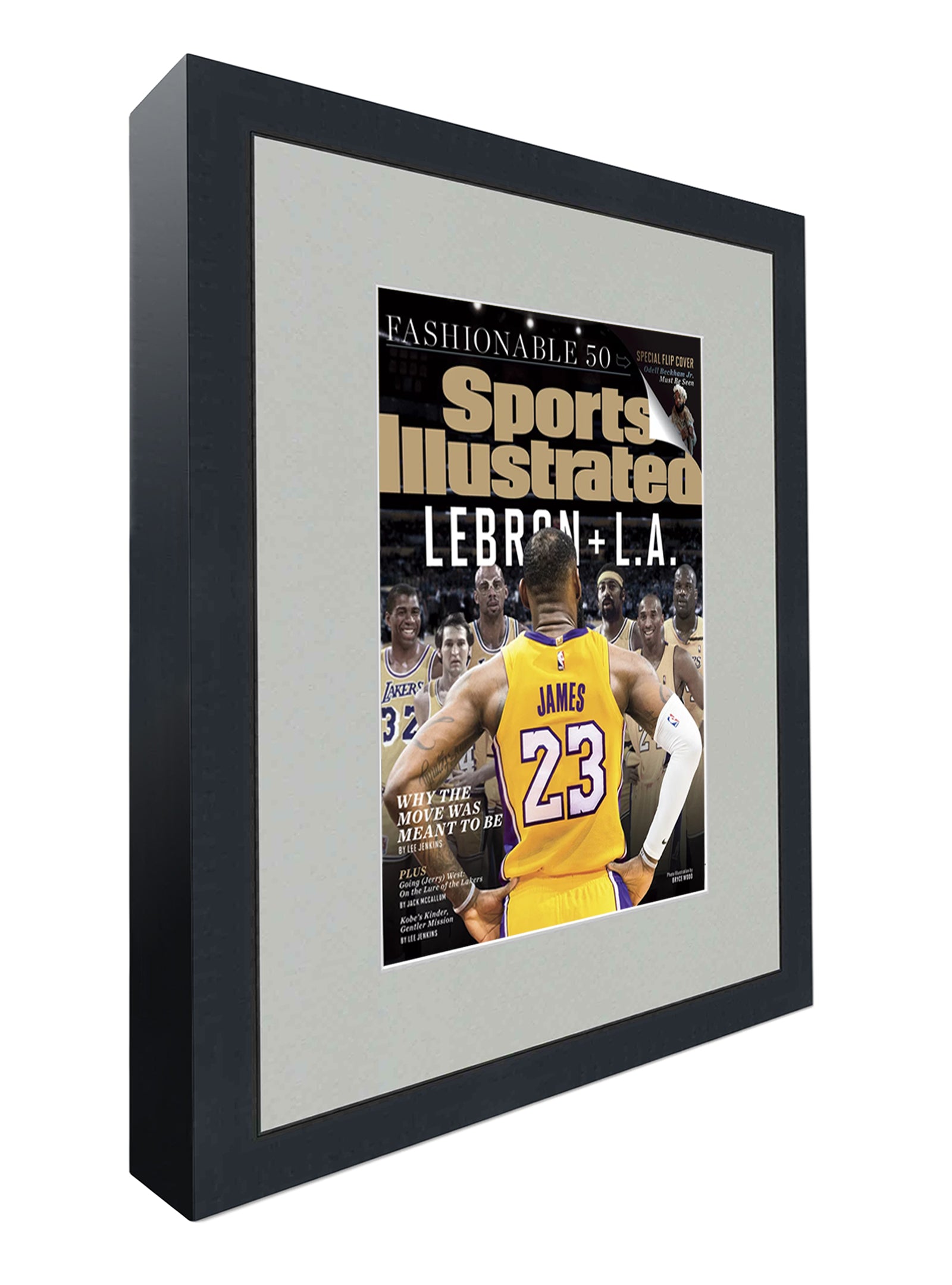 Sports Illustrated (94-Current) Magazine Display Frame with Gray Mat