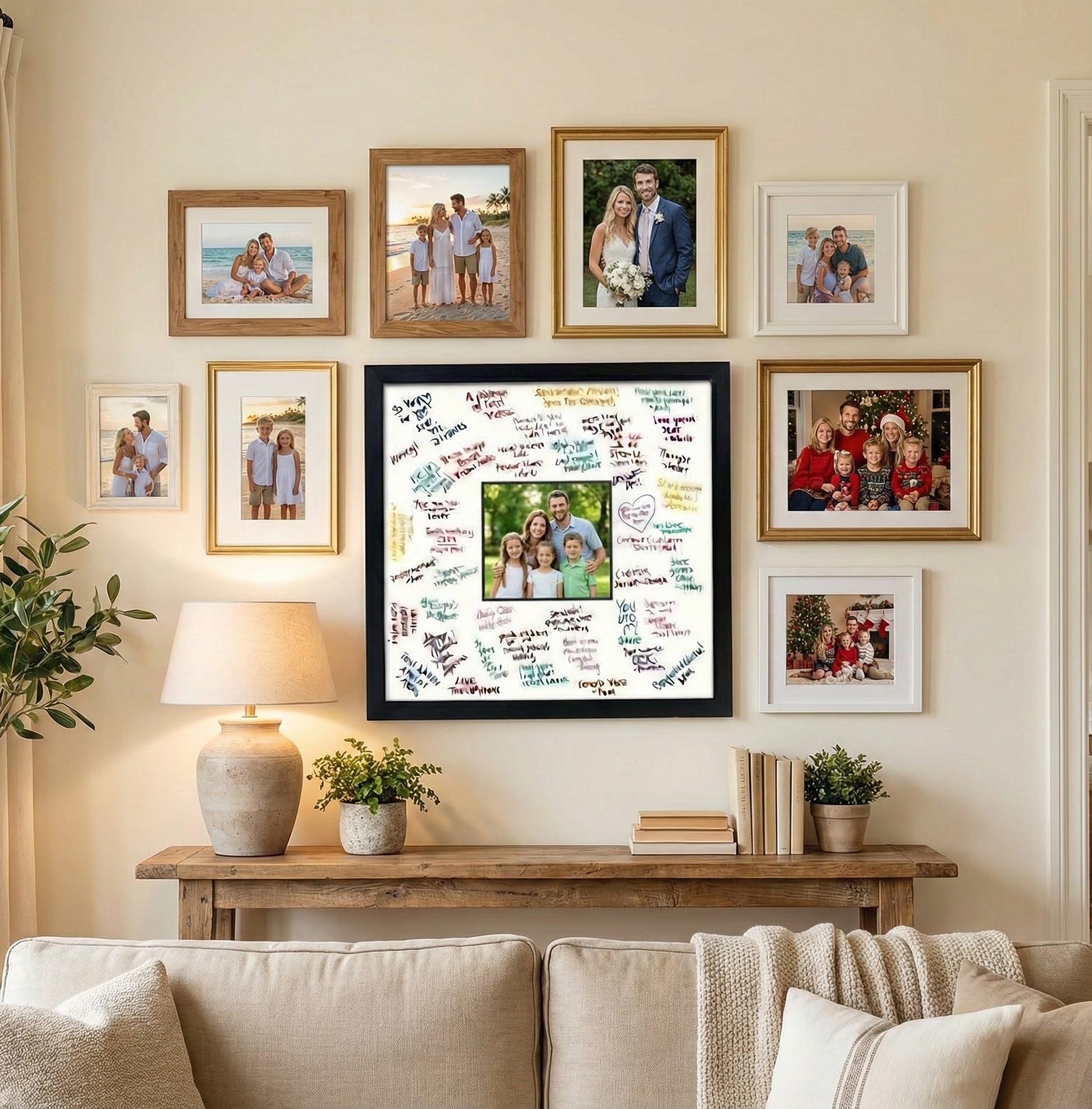 Signature Keepsake Frame (Style 1) - size reference