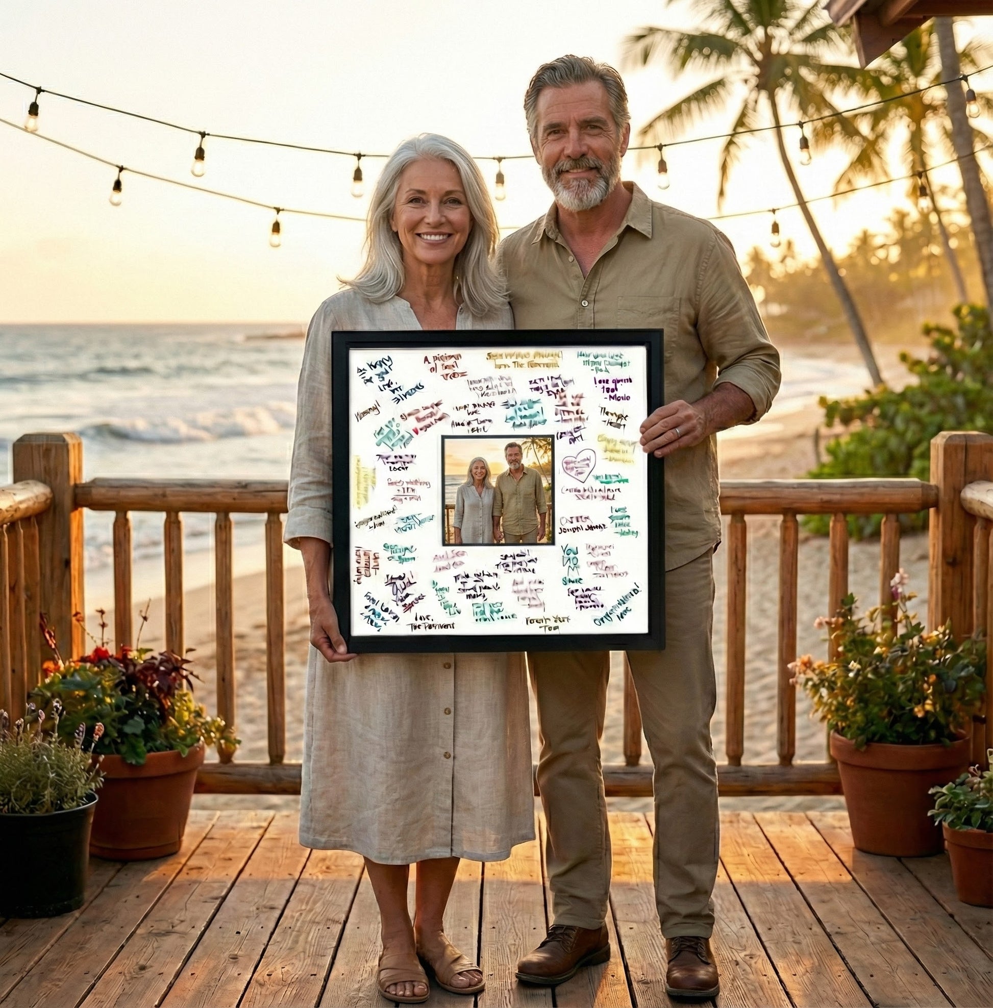 Signature Keepsake Frame (Style 1) - included components