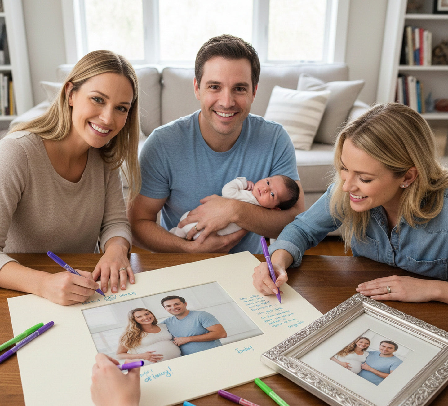 Signature Keepsake Frame (Style 9) - close up