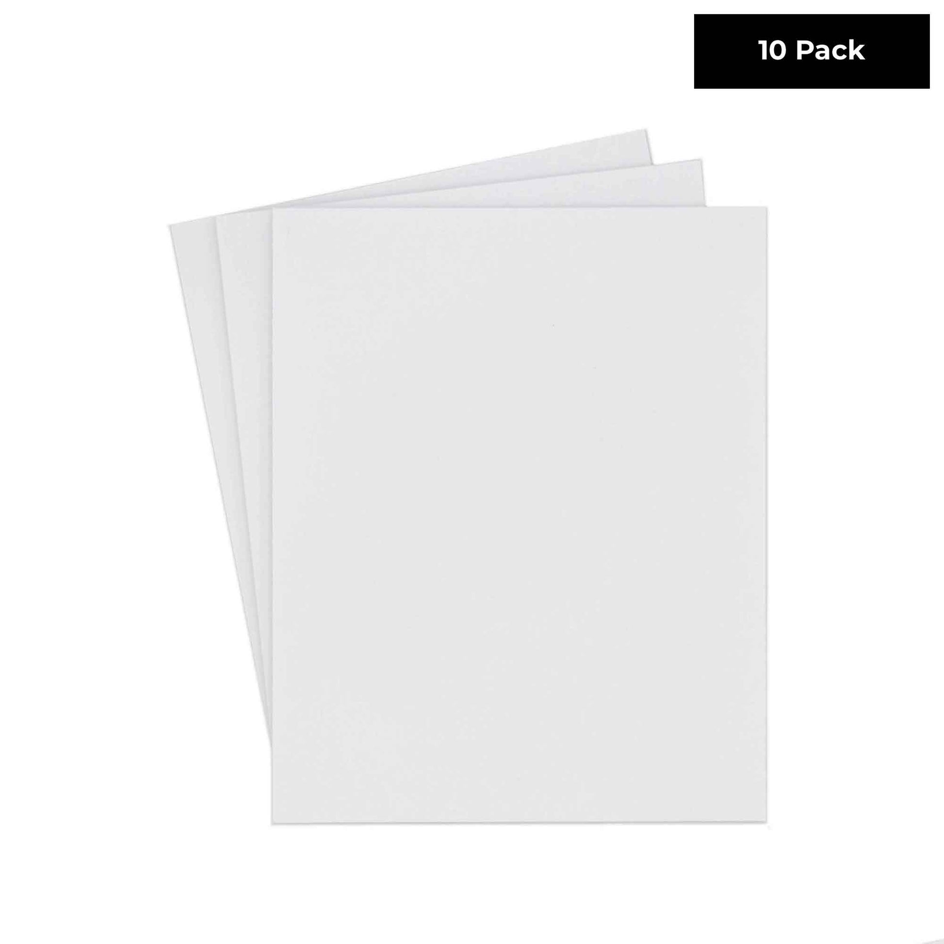 White Foamboards Acid-Free 3/16" White Foam Core for Framing, Presentations, Crafts & More 10 Pack of Foam Boards